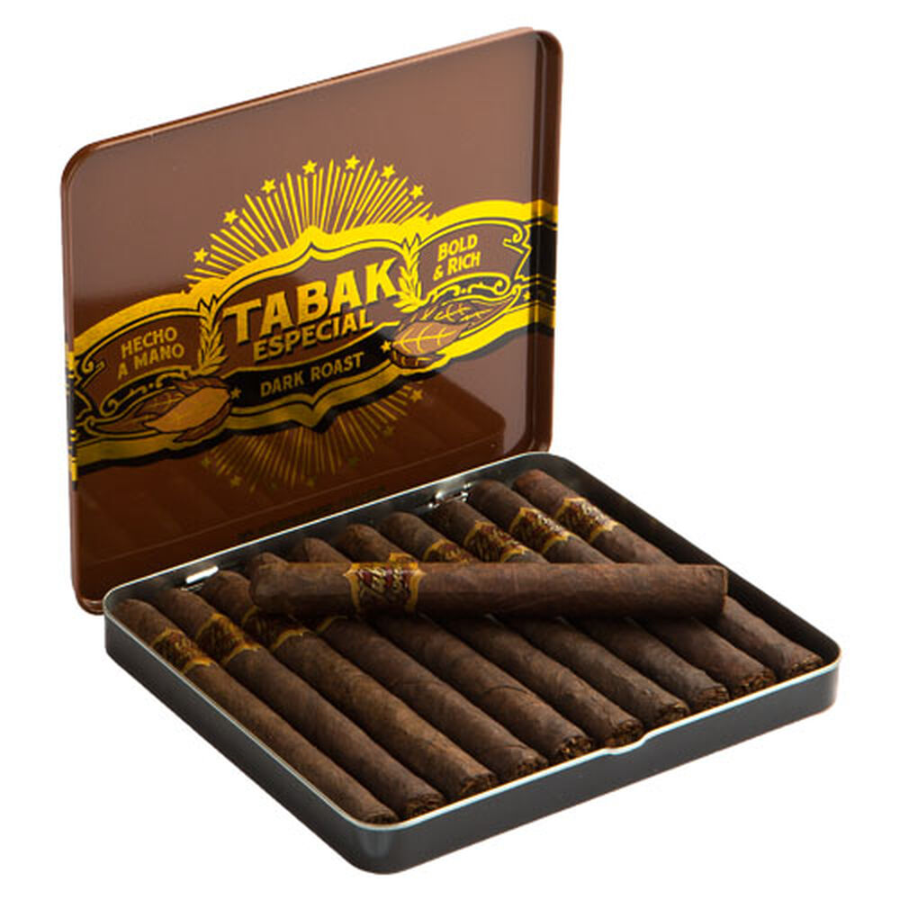 Tabak Especial Dark Roast Cafecita - Tin of 10