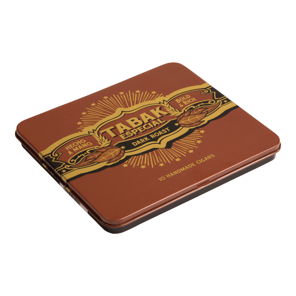 Tabak Especial Dark Roast Cafecita - Tin of 10