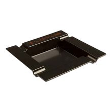 Lotus Black Melamine 4 Cigar Ashtray