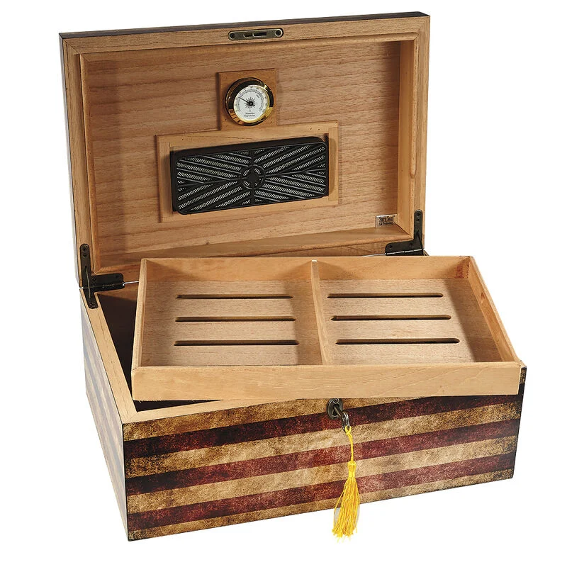 Old Glory American Flag Humidor